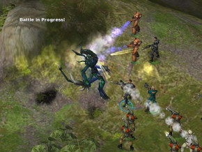 Screenshot de Aliens Versus Predator: Extinction