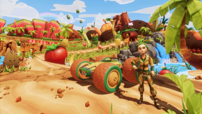 Screenshot de All-Star Fruit Racing