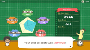 Screenshot de Big Brain Academy: Brain vs. Brain