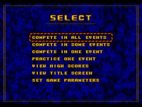 Screenshot de California Games
