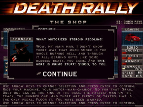 Screenshot de Death Rally