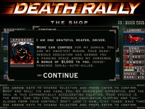 Screenshot de Death Rally