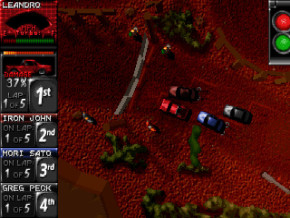 Screenshot de Death Rally