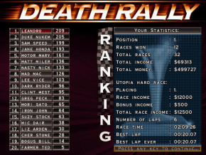 Screenshot de Death Rally