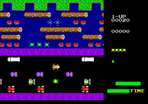 Screenshot de Frogger