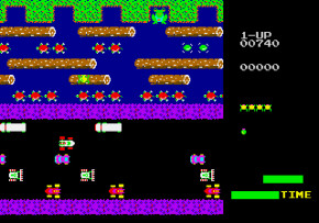 Screenshot de Frogger