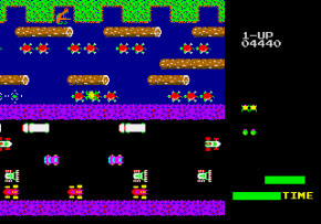 Screenshot de Frogger