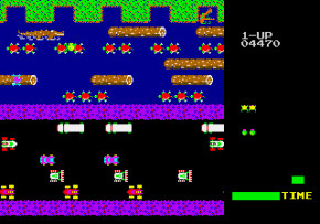 Screenshot de Frogger