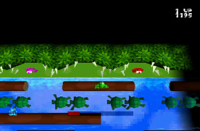 Screenshot de Frogger