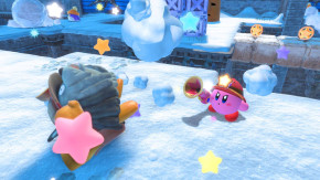 Screenshot de Kirby and the Forgotten Land – Nintendo Switch 2 Edition + Star-Crossed World