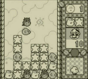 Screenshot de Kirby's Star Stacker