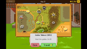 Screenshot de Knights of Pen and Paper