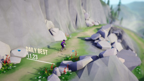 Screenshot de Lonely Mountains: Downhill