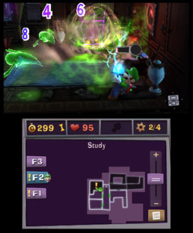 Screenshot de Luigi's Mansion: Dark Moon