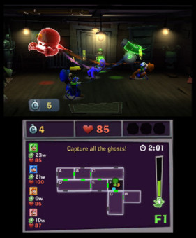 Screenshot de Luigi's Mansion: Dark Moon