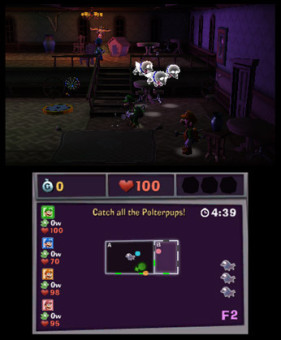 Screenshot de Luigi's Mansion: Dark Moon