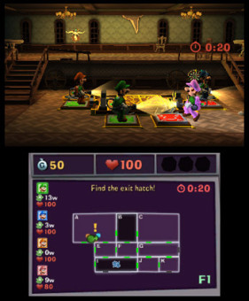 Screenshot de Luigi's Mansion: Dark Moon