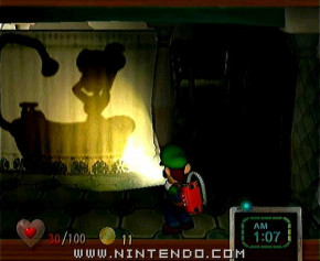 Screenshot de Luigi's Mansion