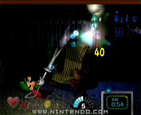Screenshot de Luigi's Mansion