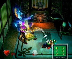 Screenshot de Luigi's Mansion