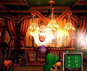 Screenshot de Luigi's Mansion