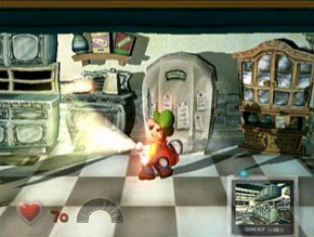 Screenshot de Luigi's Mansion