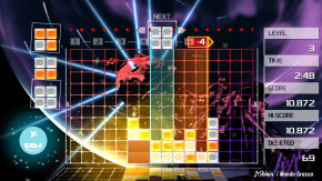 Screenshot de Lumines Remastered