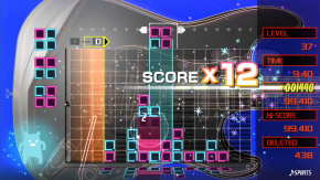 Screenshot de Lumines Remastered
