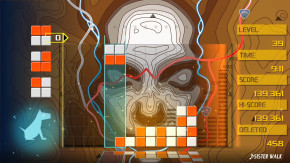 Screenshot de Lumines Remastered