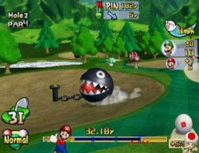 Screenshot de Mario Golf: Toadstool Tour