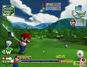 Screenshot de Mario Golf: Toadstool Tour