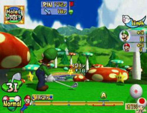 Screenshot de Mario Golf: Toadstool Tour