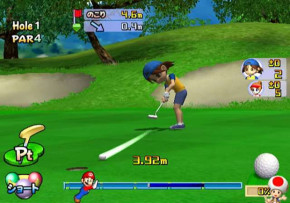 Screenshot de Mario Golf: Toadstool Tour