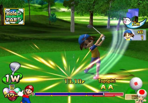 Screenshot de Mario Golf: Toadstool Tour