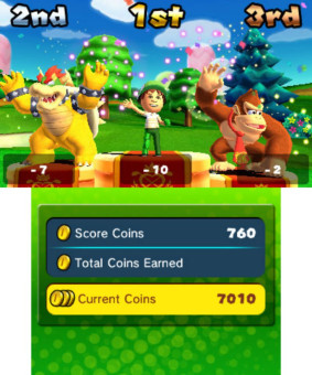 Screenshot de Mario Golf: World Tour