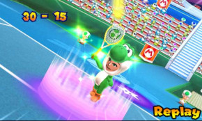 Screenshot de Mario Tennis Open