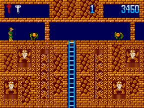 Screenshot de Montezuma's Revenge: Featuring Panama Joe