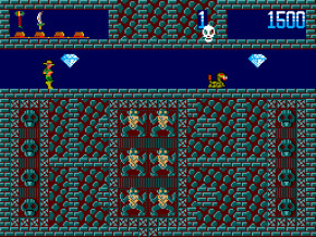 Screenshot de Montezuma's Revenge: Featuring Panama Joe