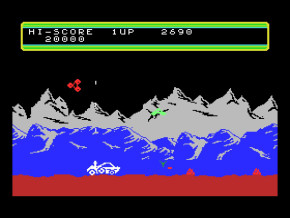 Screenshot de Moon Patrol