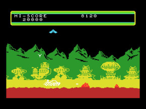 Screenshot de Moon Patrol