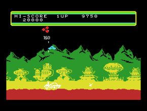 Screenshot de Moon Patrol