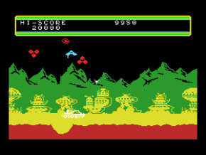 Screenshot de Moon Patrol