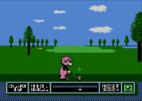 Screenshot de NES Open Tournament Golf