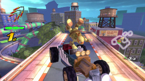 Screenshot de Nickelodeon Kart Racers
