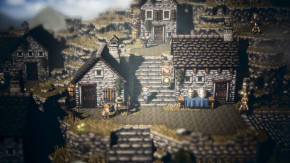 Screenshot de Octopath Traveler