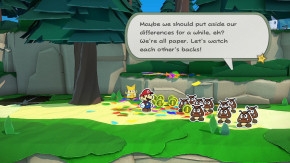 Screenshot de Paper Mario: The Origami King