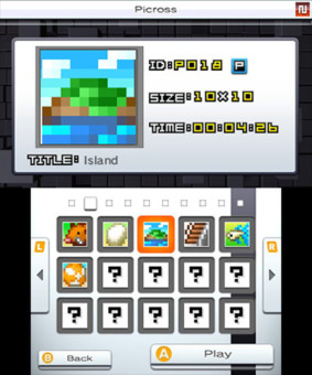 Screenshot de Picross e6