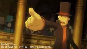 Screenshot de Professor Layton VS Phoenix Wright: Ace Attorney