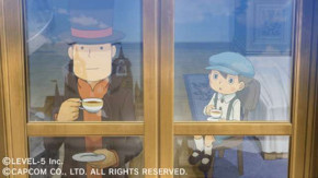 Screenshot de Professor Layton VS Phoenix Wright: Ace Attorney