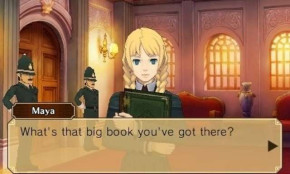 Screenshot de Professor Layton VS Phoenix Wright: Ace Attorney